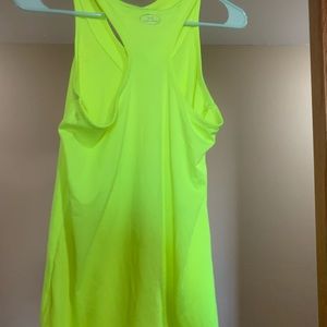 Under Armour Neon Green Sports Tank